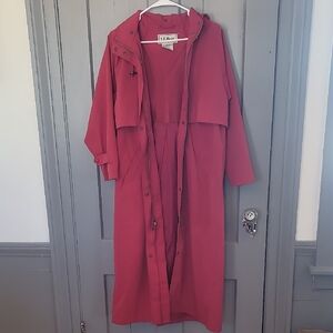 LL BEAN Long Jacket